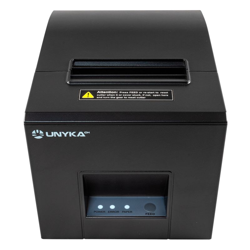 Stampante-termica-per-ricevute-POS3-Unykach---Velocita-260-mm-s---USB-RJ-45-RJ-12-e-RJ11