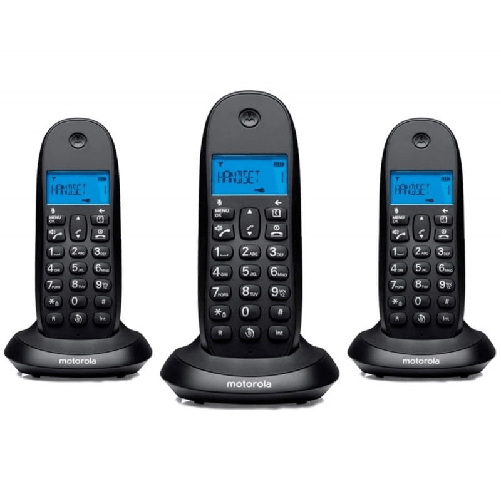 Motorola Telefono DECT Motorola C1003 CB+ Nero Trio