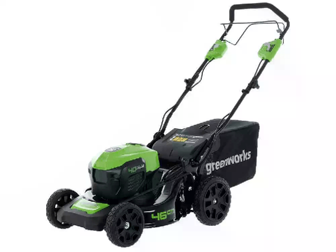 Greenworks GD48LM46SPK4 KIT Tosaerba a Batteria 48V