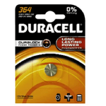 Duracell Pila Batteria A Bottone Duracell Silver Oxide 364 D364 SR6215W 280-34 SR60 1,5V Per Orologi Calcolatrice