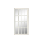 Home ESPRIT Specchio da parete Home ESPRIT Bianco Finestra 68 x 4 x 128 cm