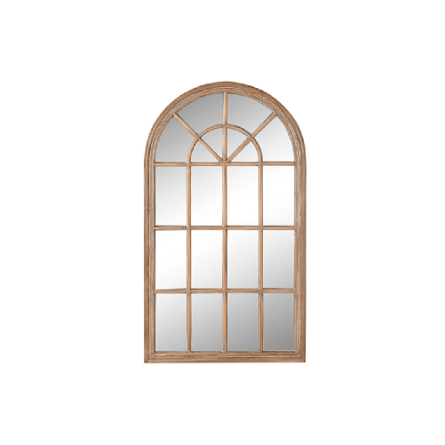 Home ESPRIT Specchio da parete Home ESPRIT Naturale Finestra Decapaggio 80 x 3,5 x 140 cm