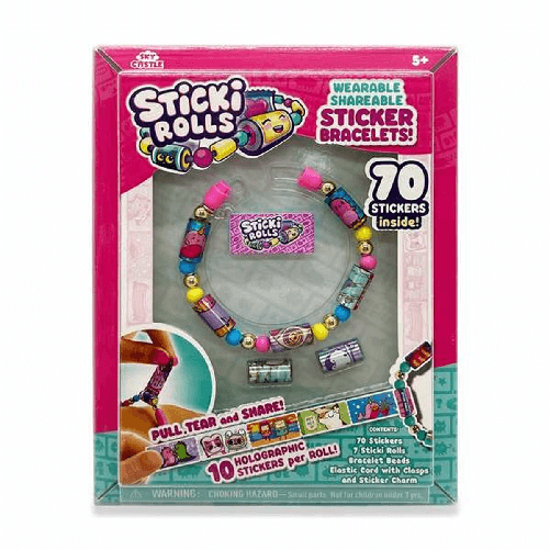 Famosa Kit per Creare Braccialetti Famosa Sticki Rolls