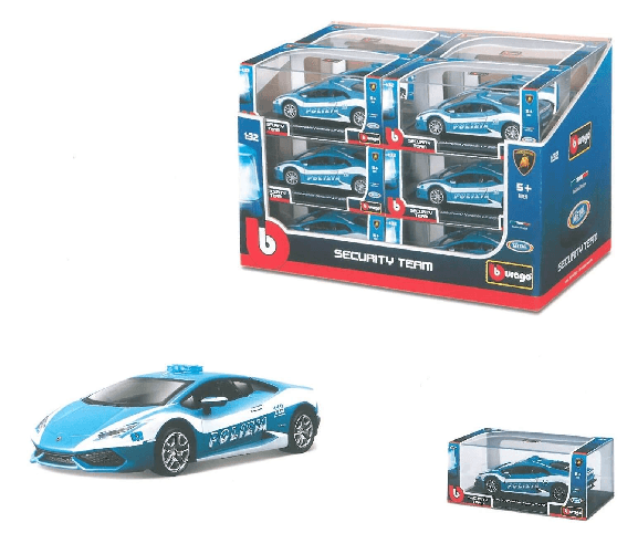 Bburago MODELLINO AUTO BURAGO LAMBORGHINI HURACAN POLIZIA 1:24 93568