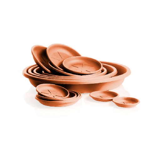 Crazystock Selected Sottovaso Rotondo 35 Cm. Color Terracotta Art.20108