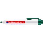 Edding 11 marcatore permanente Verde 10 pz