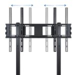 TooQ-FS20100M-B-supporto-da-tavolo-per-Tv-a-schermo-piatto-254-m--100---Nero-Pavimento