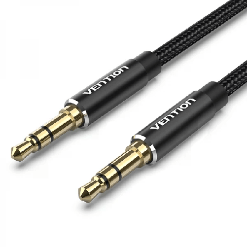 Vention Cavo stereo Vention da jack maschio da 35 mm a jack maschio da 35 mm - 3 m - Nero