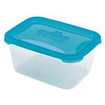 Heidrun 12x Contenitori Polar Rettangolari Litri 1,7 1751 Azzurro Heidrun