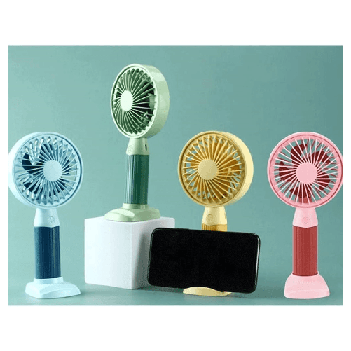 TrAdE Shop Traesio  Mini Ventilatore Usb 3 Velocità Regolabile Portatile Piccola Tascabile Viaggi Ufficio -