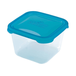 Heidrun 12x Contenitori Polar Quadro Litri 1,2 1761 Azzurro Heidrun