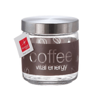 Bormioli Rocco  6x Vasi Bormioli Rocco modello natur coffee con decoro letters tea con capacità di lt 0,75