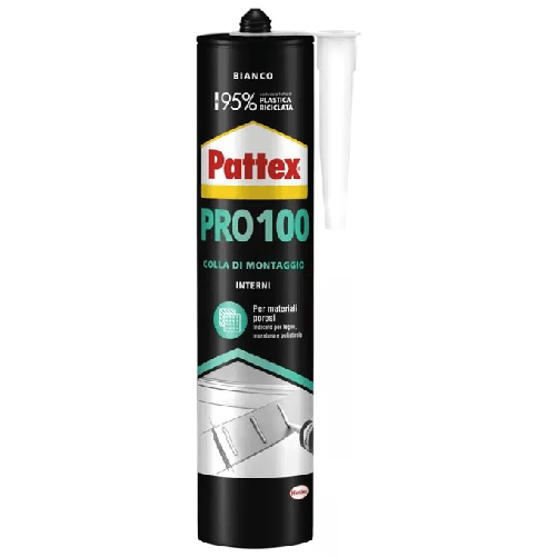 Pattex PRO 100 Colla di Montaggio Base Acqua 400gr