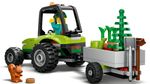 LEGO-60390-City-Trattore-del-Parco-con-Rimorchio-Giocattolo-Giochi-per-Bambini-dai-5-Anni-in-su-con-Minifigure