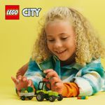 LEGO-60390-City-Trattore-del-Parco-con-Rimorchio-Giocattolo-Giochi-per-Bambini-dai-5-Anni-in-su-con-Minifigure