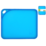 Habi 3x Taglieri In Polipropilene Azzurro 34,5x28,5x0,5 cm Habi