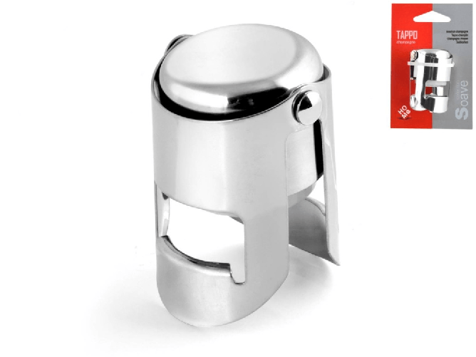 Home 6x Tappo Champagne Inox Soave Home