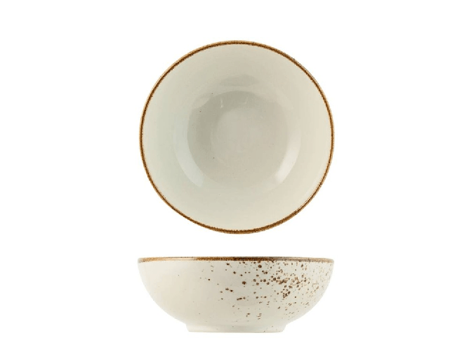 H&h 6 Bowl Reactive Ivory 16,5 Cm H&amp;H