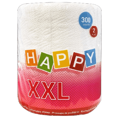 Happy 2x Happy 1 Asciugone Mega Xxl 300 Bianco