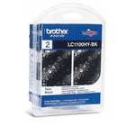 Brother LC-1100HYBKBP2DR cartuccia d'inchiostro 2 pz Originale Nero