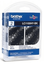 Brother-LC-1100HYBKBP2DR-cartuccia-d-inchiostro-2-pz-Originale-Nero