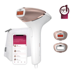 Philips  Epilatore Philips SERIE 8000 Lumea Ipl Prestige BRI945/00, Bianco e Rosa, Tecnologia IPL