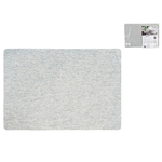 H&h 6x Tovagliette Antimacchia Jaquard Sofia Grigio Perla 31X46 In Polyline