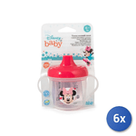 Lulabi 6x Tazze 200 Ml In Polipropilene, Marca Lulabi, Minnie