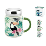 H&h 3x Mug H&amp;H Newbone Tropical Cc490