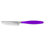H&h 6x Coltelli Tavola Lady Inox E Plastica Lilla Cm22,5, Marca H&amp;H