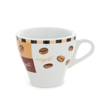 Home 6x Tazze Te' Home Chicchi Cc160 Porcellana