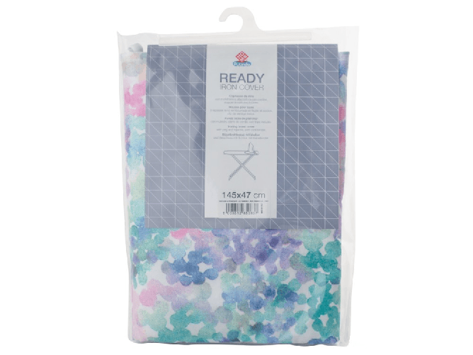 Colombo Newscal Telo Per Asse Da Stiro Ready Con Corde, Multicolore, 145X47Cm