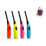 Litigas 12x Accendigas Lamb A Fiamma Plastica E Metallo Nero Assortiti