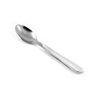 Amefa 6x Cucchiaini Da Caffe' In Acciaio Inox Eclat, Manico Bianco