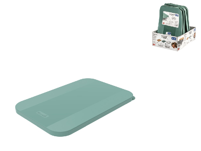Rotho 10x Coperchio In Silicone Per Contenitore Pagamalu 22,1X14,8Cm, Verde
