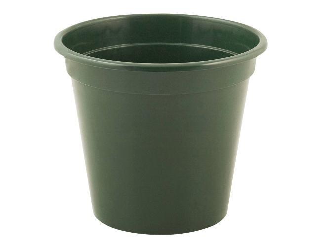 Euro 3 Plast 10x Vasi Per Fiori Garden In Polipropilene Verde, 18Cm