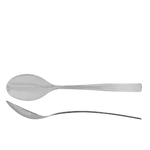 Amefa 6x Cucchiai Da Tavola In Acciaio Inox Gaia, Argento