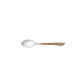 Amefa 6x Cucchiaini Da Caffe' In Acciaio Inox Eclat Manico Bois Clair