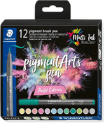 Staedtler-371-Confezione-da-12-Pennarelli-con-Punta-Morbida---Colori-Vividi-e-Brillanti---Non-Ingiallisce-nel-Tempo---Nu