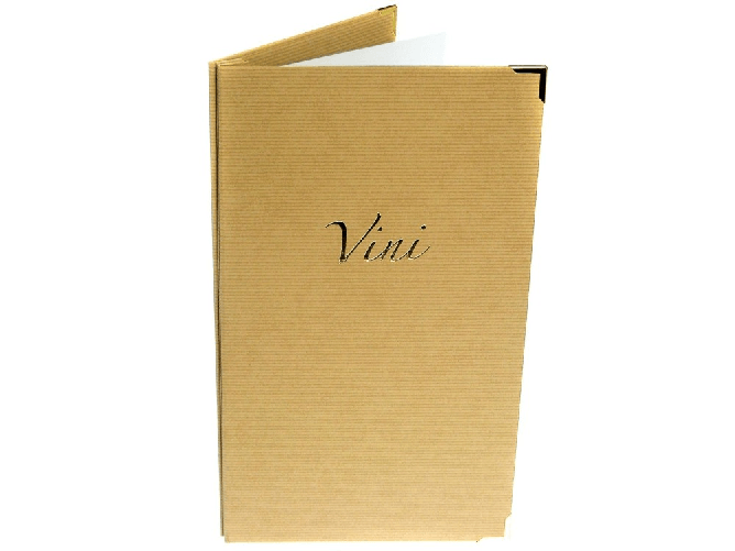Home 3x Portalistini Vini Cm 18,5x31,5 1800/b6 Marrone Home