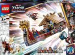 LEGO-Marvel-76208-Drakkar-di-Thor-Giochi-per-Bambini-dai-7-Anni-Set-con-Nave-Giocattolo-da-Costruire-Martello-Stormbreaker