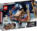 LEGO-Marvel-76208-Drakkar-di-Thor-Giochi-per-Bambini-dai-7-Anni-Set-con-Nave-Giocattolo-da-Costruire-Martello-Stormbreaker