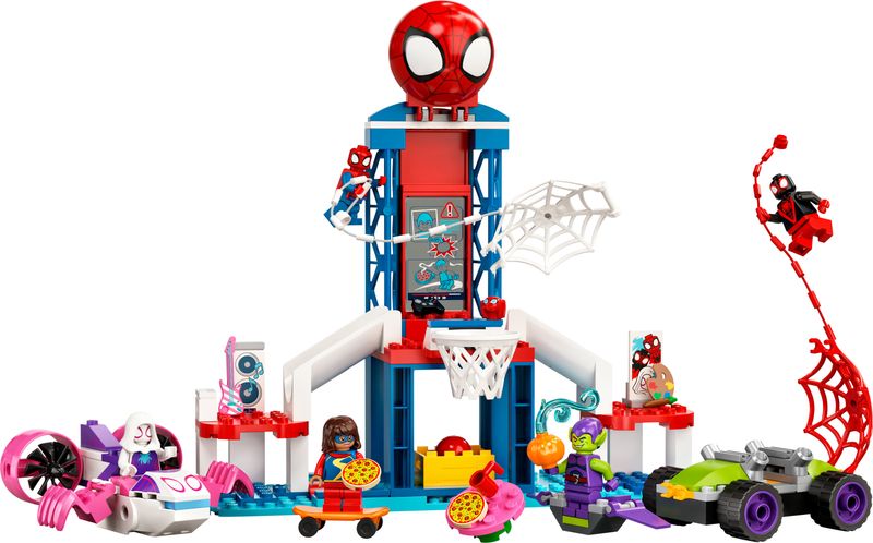 LEGO-Marvel-I-Webquarters-di-Spider-Man