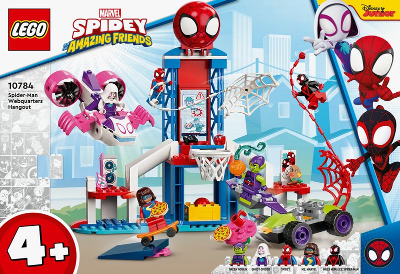 LEGO-Marvel-I-Webquarters-di-Spider-Man