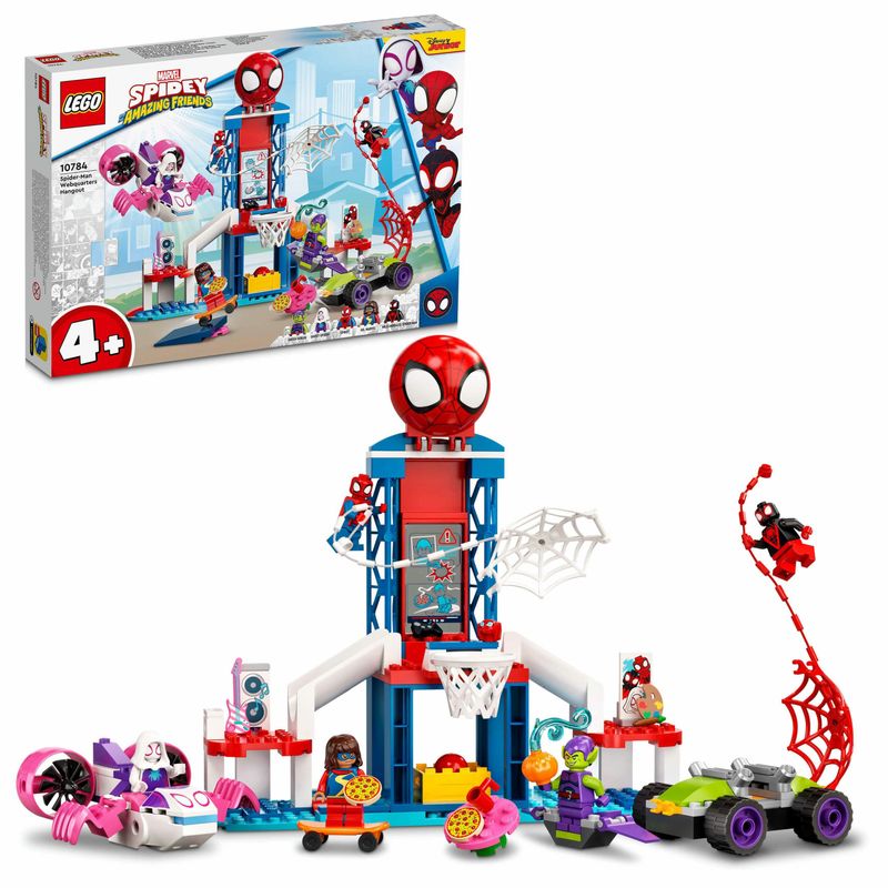 LEGO-Marvel-I-Webquarters-di-Spider-Man