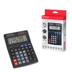 Calcolatrice-elettronica-da-tavolo-Erichkrause-a-12-cifre---Schermo-LCD-a-12-cifre---Doppia-memoria---Funzioni-di-calcol