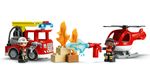 LEGO-DUPLO-10970-Caserma-Dei-Pompieri-ed-Elicottero-Giochi-Creativi-ed-Educativi-per-Bambini-di-2--Anni-Camion-Giocattolo