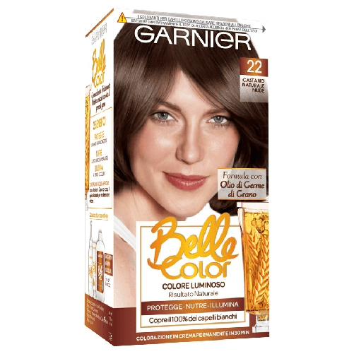 Garnier 3x Garnier Belle Color Castano Naturale 22