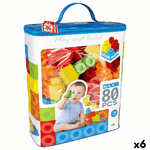 Color Block Set di Costruzioni Color Block Basic Busta 80 Pezzi (6 Unità)