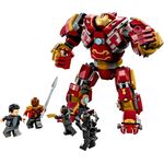 LEGO 76247 Marvel Hulkbuster: La Battaglia di Wakanda, Set con Action Figure Mech e Minifigure di Hulk